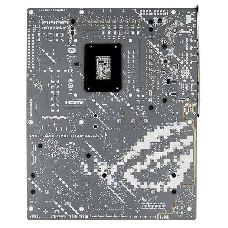 ASUS Материнська плата ROG STRIX Z890-A GAMING WIFI s1851 Z890 4xDDR5 M.2 DP HDMI Wi-Fi BT ATX білий - фото 8