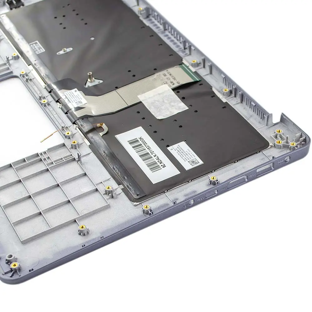 Верхня кришка для Asus A411 F411 K410 S401 X411 S410, (Сірий, топкейс+клавіатура з підсвічуванням, Оригінал) - фото 3