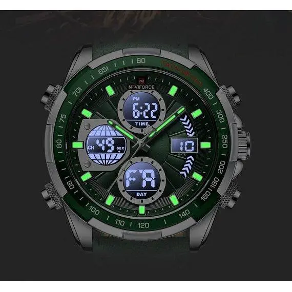 Годинник чоловічий наручний Naviforce Fly ArmyGreen - фото 4