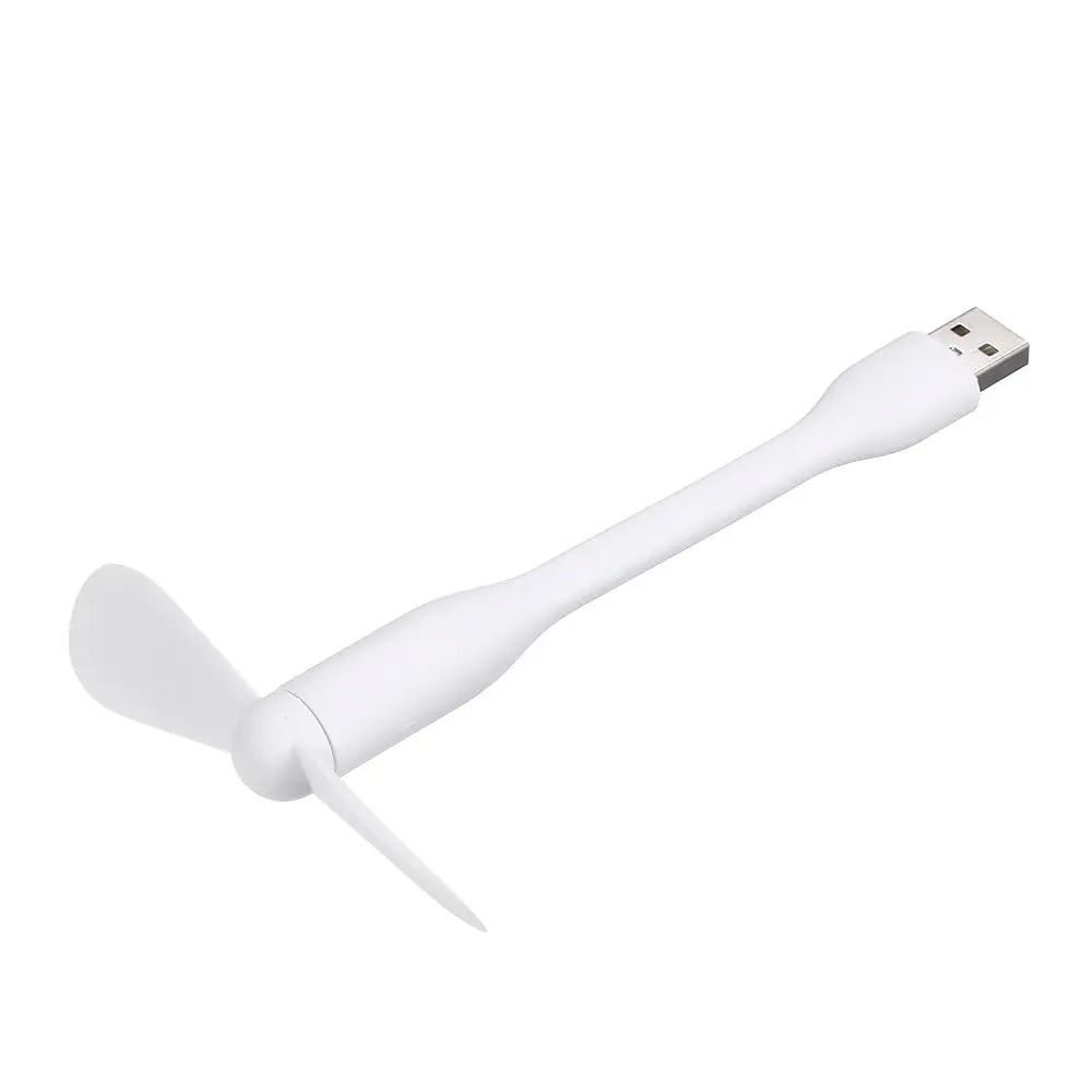 Вентилятор мобільний USB білий - фото 7