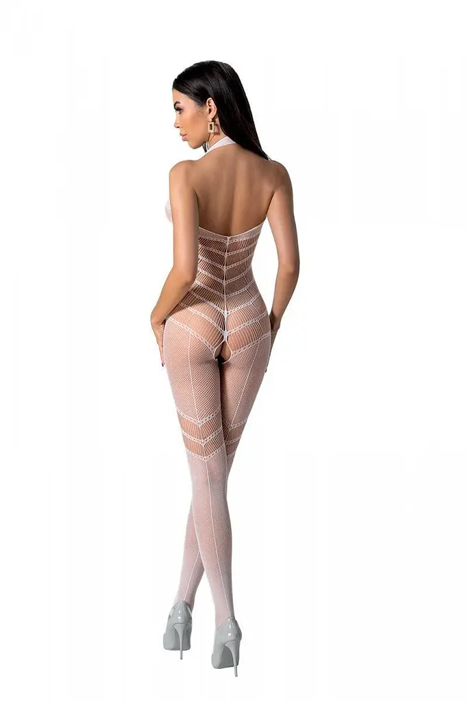 Бодістокінг з плетінням на животику Passion BS100, One Size - фото 2