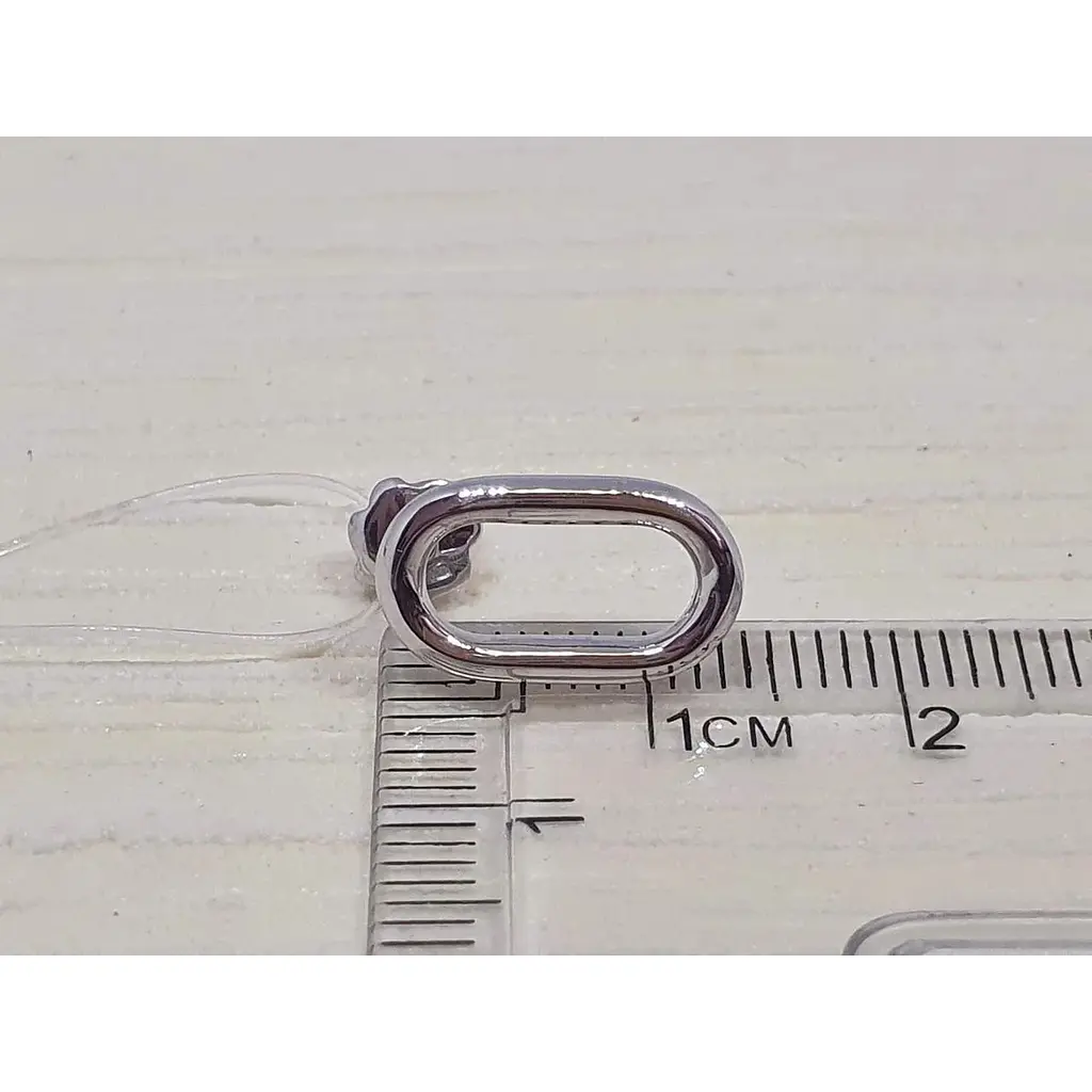 Срібні сережки-пуссети Qvaliz. 90201382 - фото 3