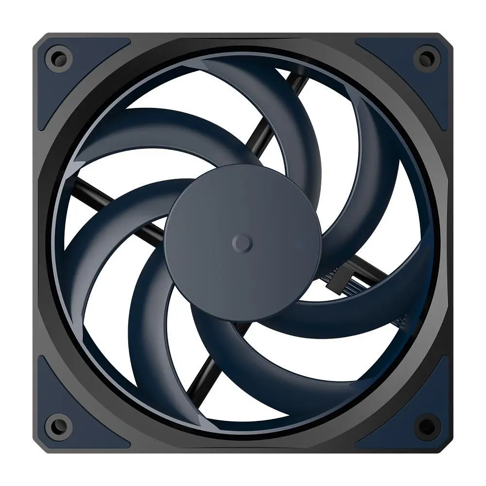 Корпусний вентилятор 120 мм Cooler Master Mobius 120 Slim MFZ-S2NN-25NPKR1 Black - фото 2