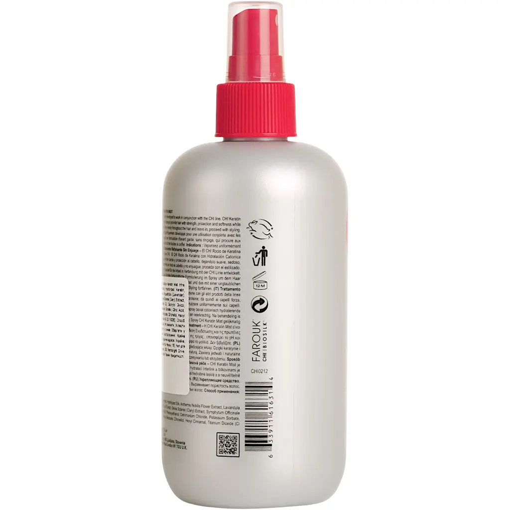 Кондиціонер незмивний зміцнюючий для волосся Keratin Mist Infra CHI 355 мл - фото 3