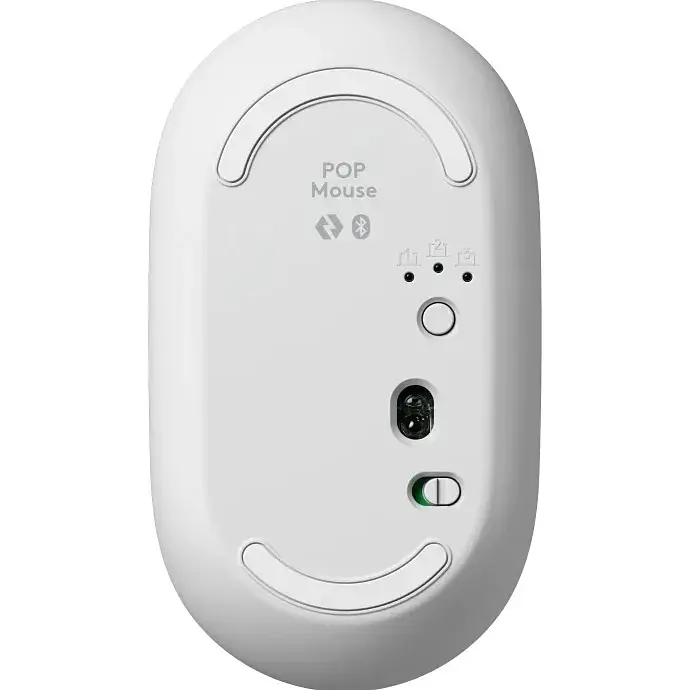 Комплект клавіатура та миша Logitech POP Icon Combo Bluetooth UA Off-White [920-013141] [121101] - фото 4