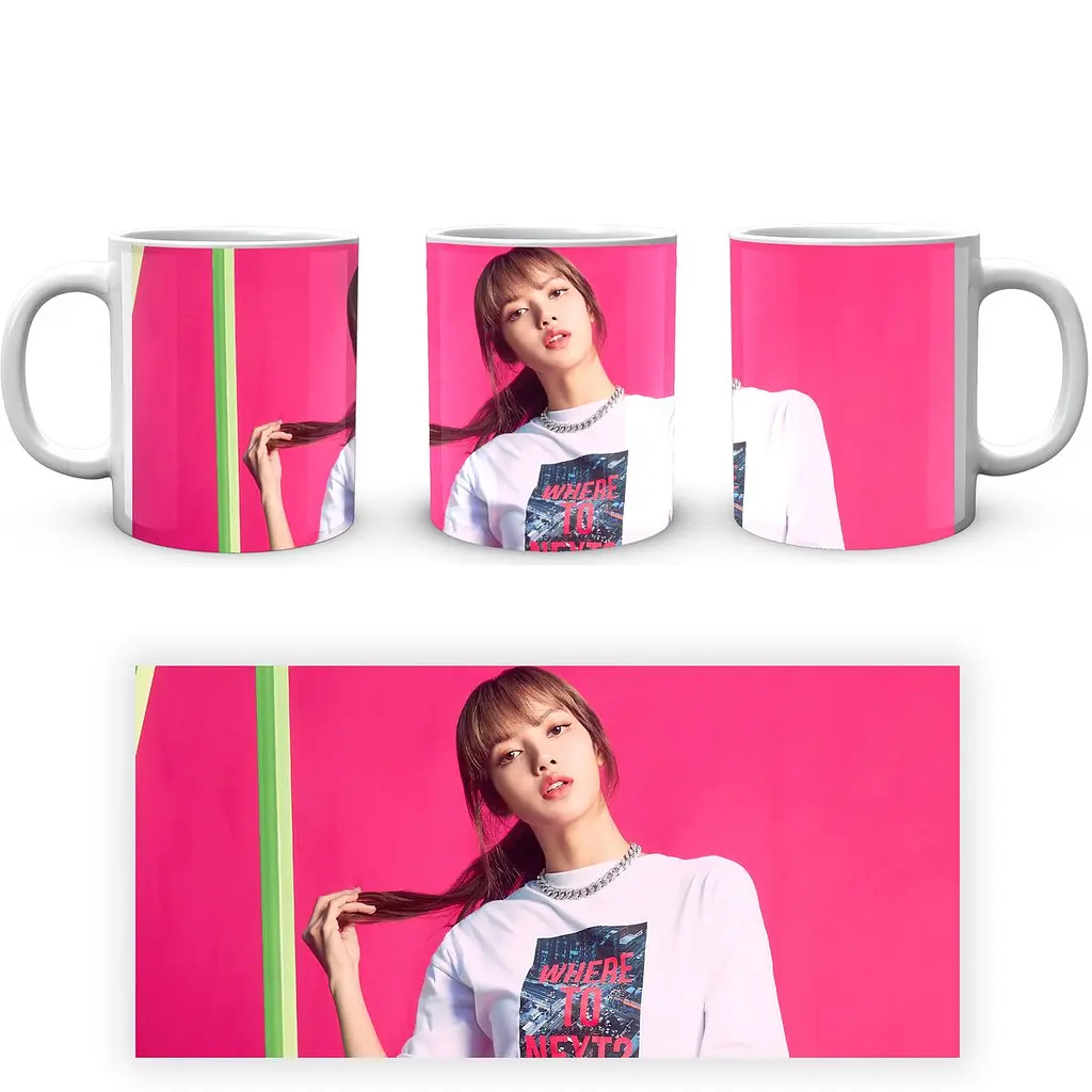 Кухоль GeekLand Blackpink BP 02.49 330 мл білий - фото 4