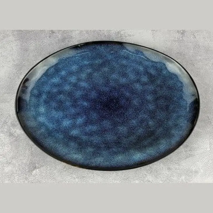 Тарелка OLens Оушен 20.5 см (JM-1004-DB) - фото 2