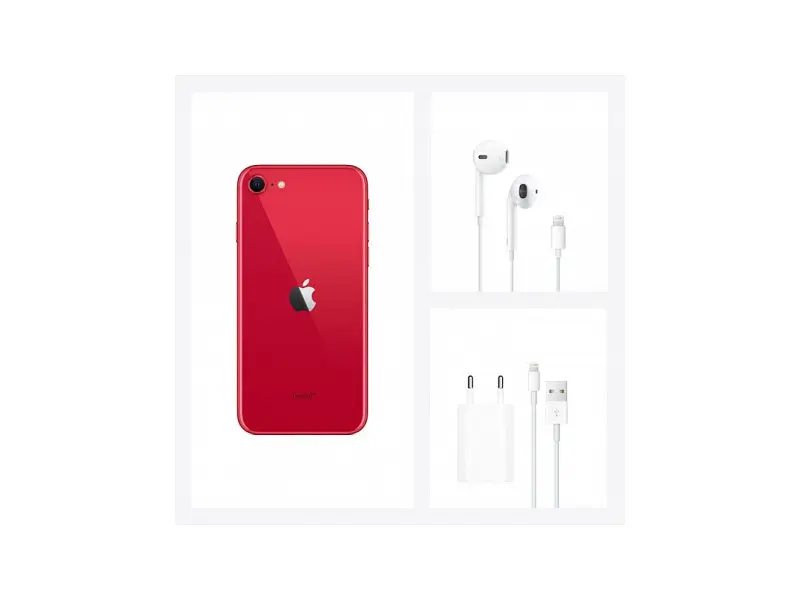 Смартфон Apple iPhone SE 2020 256GB Product Red (MXVV2/MXVR2) - фото 5