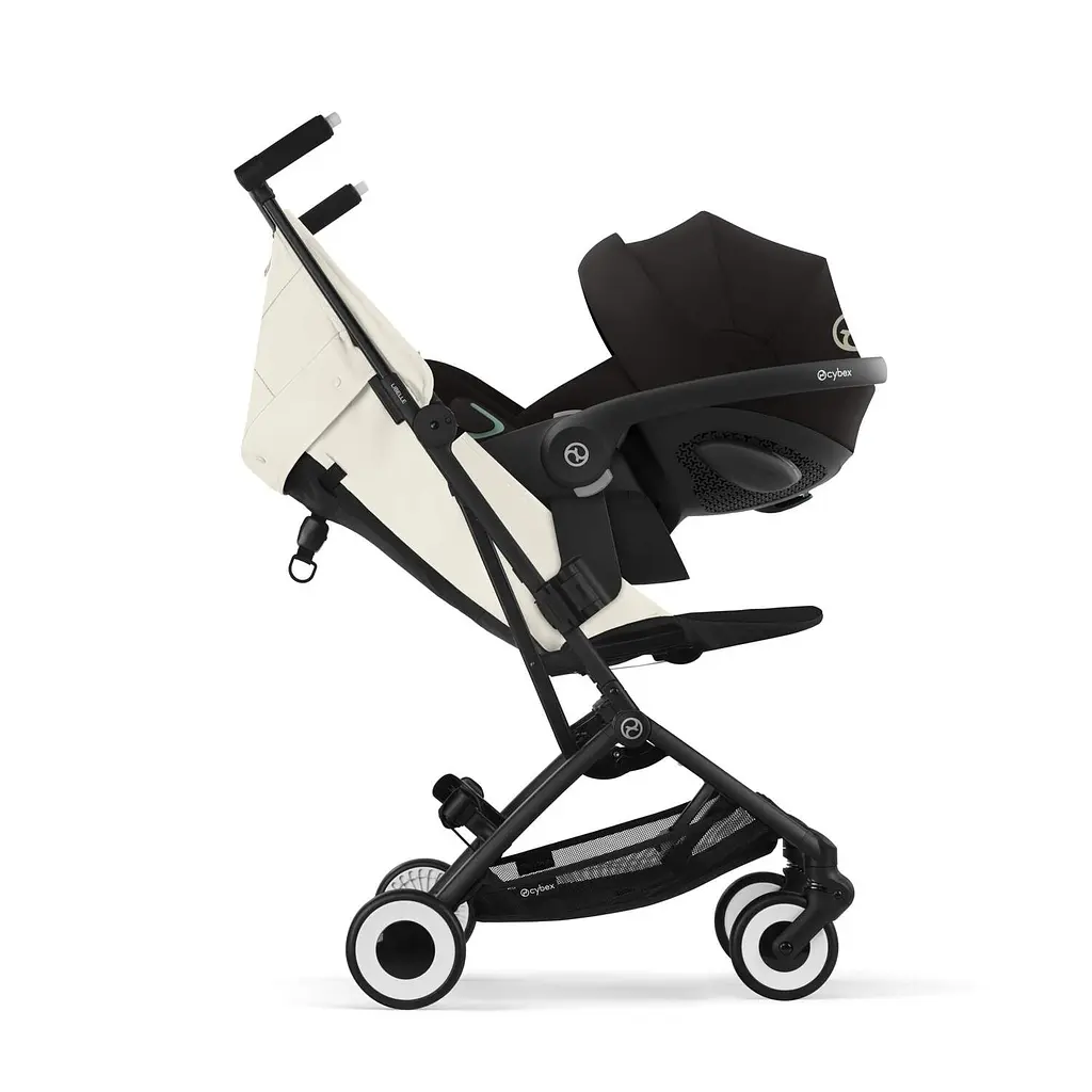 Коляска Libelle BLK Canvas White - фото 5