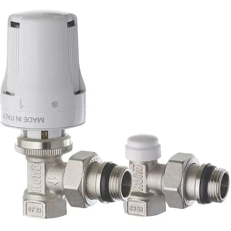Комплект для підключення радіатора Roho R5151-050K - 1/2" кутовий (антипротечка) RO0117