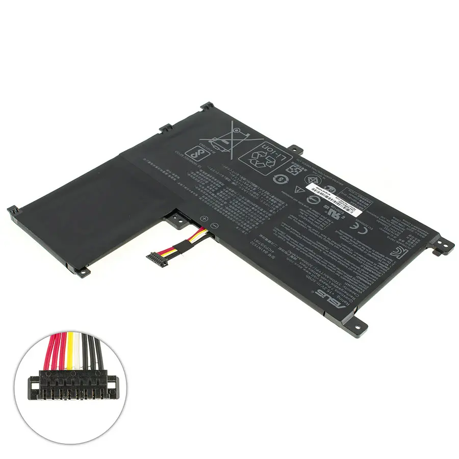 Батарея для ноутбука Asus B41N1532 (UX560UA, Q504UA, Q534UA series) 15.2V 3200 mAh 50Wh Black (0B200-02010100) - фото 2