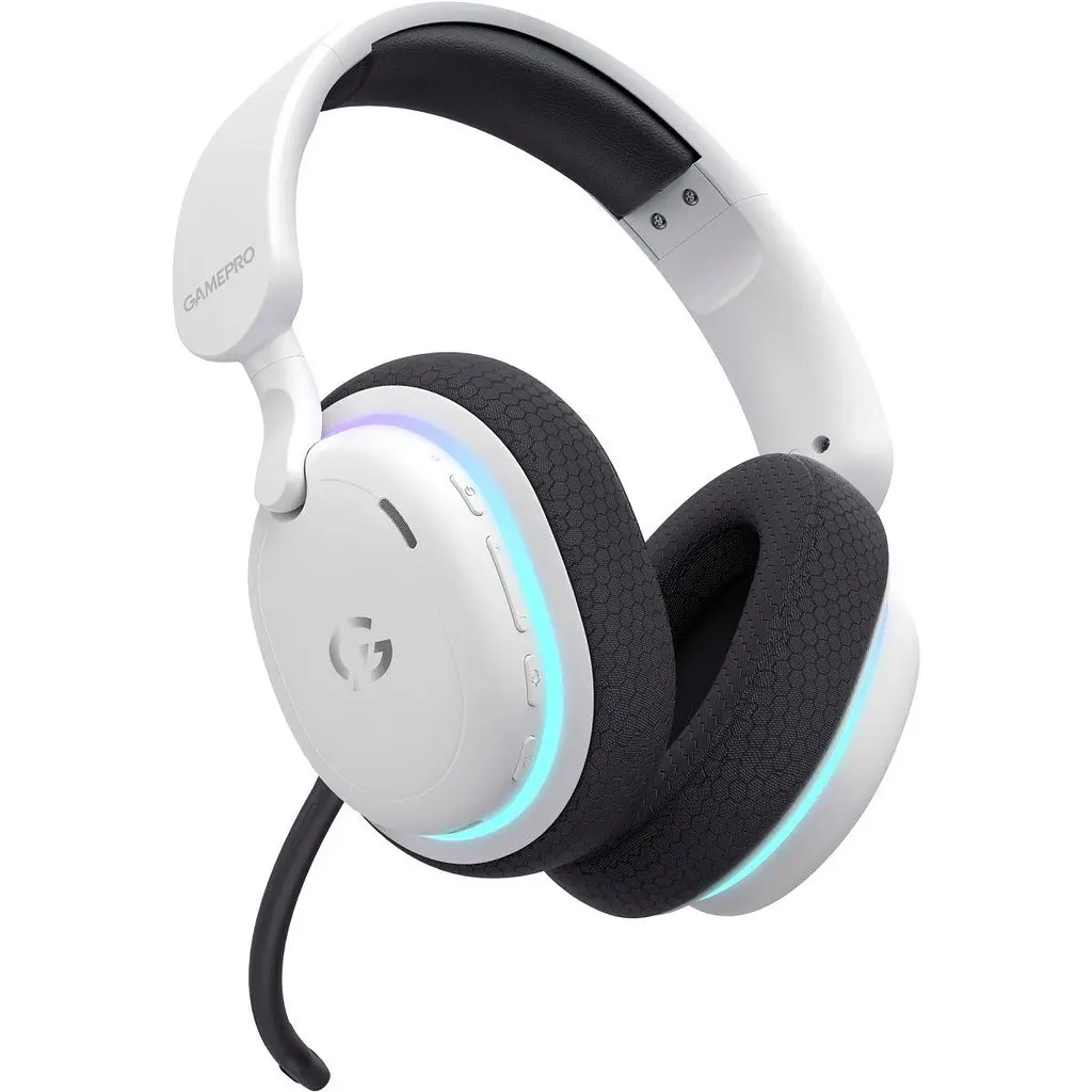 Bluetooth Stereo GamePro Asgard Bragi RGB White (HSW250W) UA - фото 3