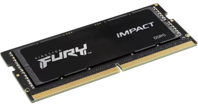 Оперативна пам'ять Kingston Fury 16GB SODIMM DDR5 5600MHz Impact Black (KF556S40IB-16)