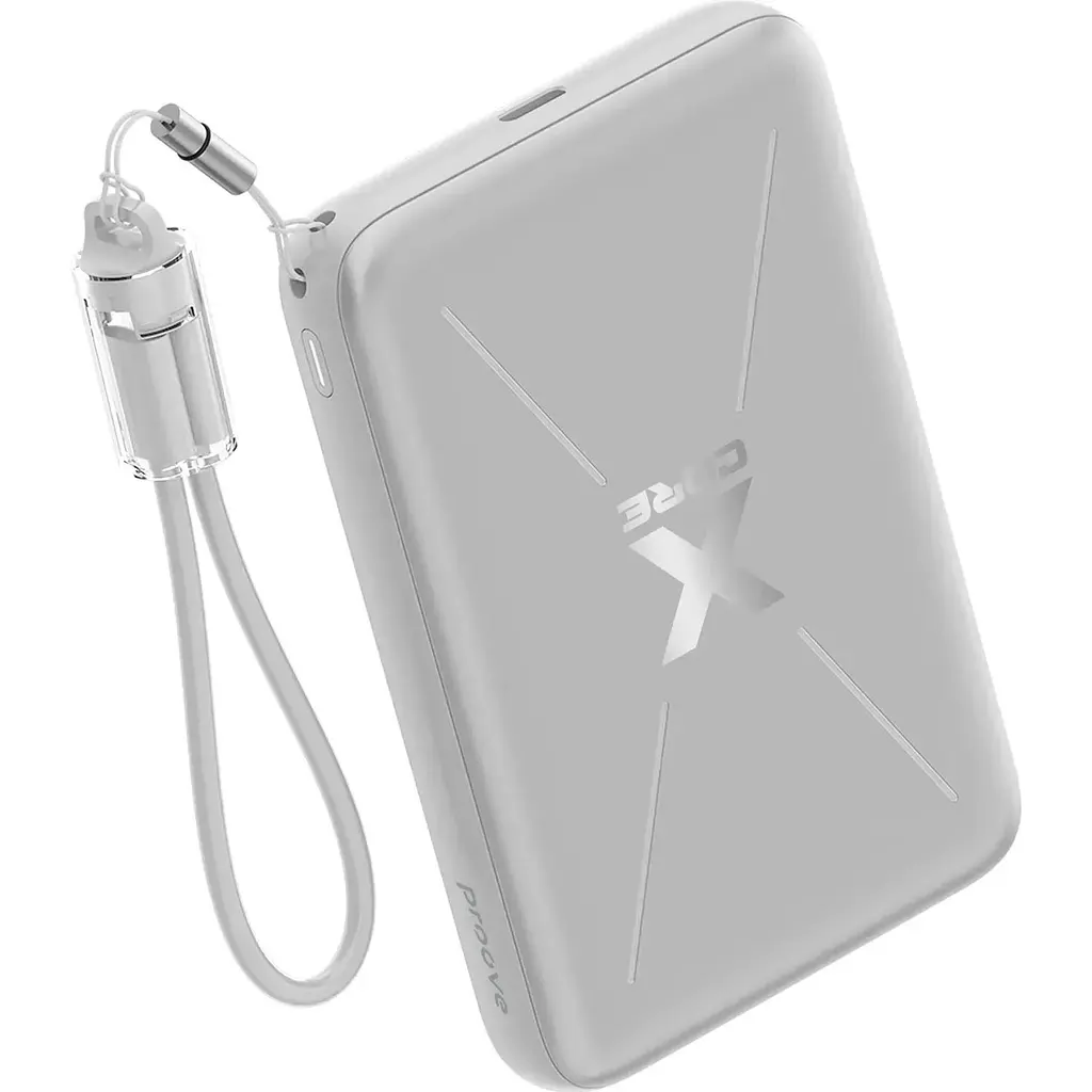 Зовнішній акумулятор Proove X-Core 10000mAh 22.5W Silver/White (PNXC22010006) [156332] - фото 5