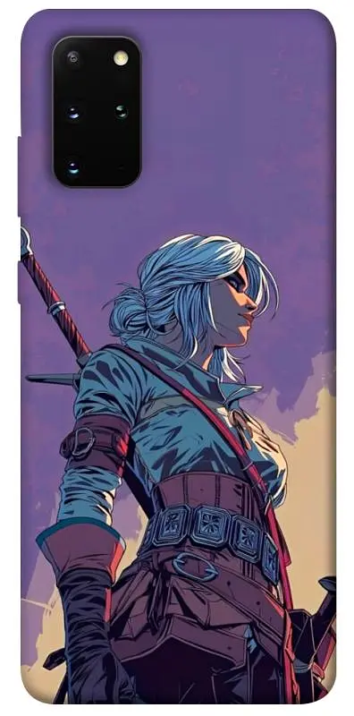 TPU чохол Demsky The witcher ciri для Samsung Galaxy S20+