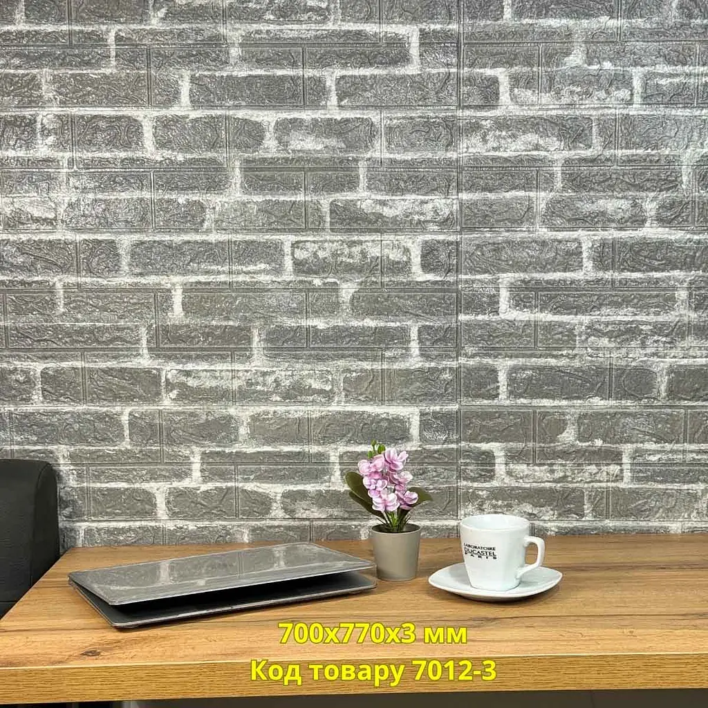 Самоклеюча декоративна 3D панель Loft Expert Кераміка 700x770x3 мм - фото 3