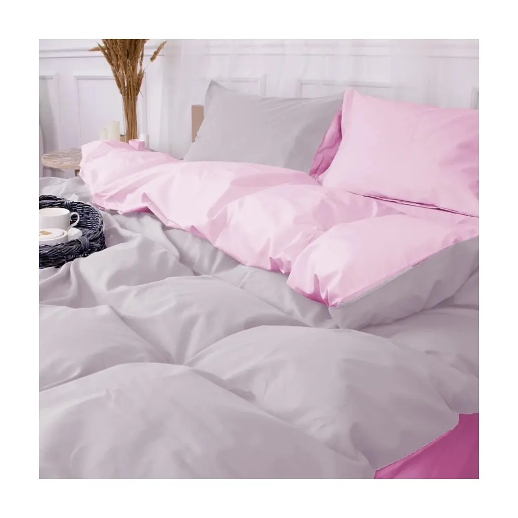 Постільна білизна MirSon Poplin Line 018 + 054 Richelle 143 x 210 (2200006282778) - фото 3