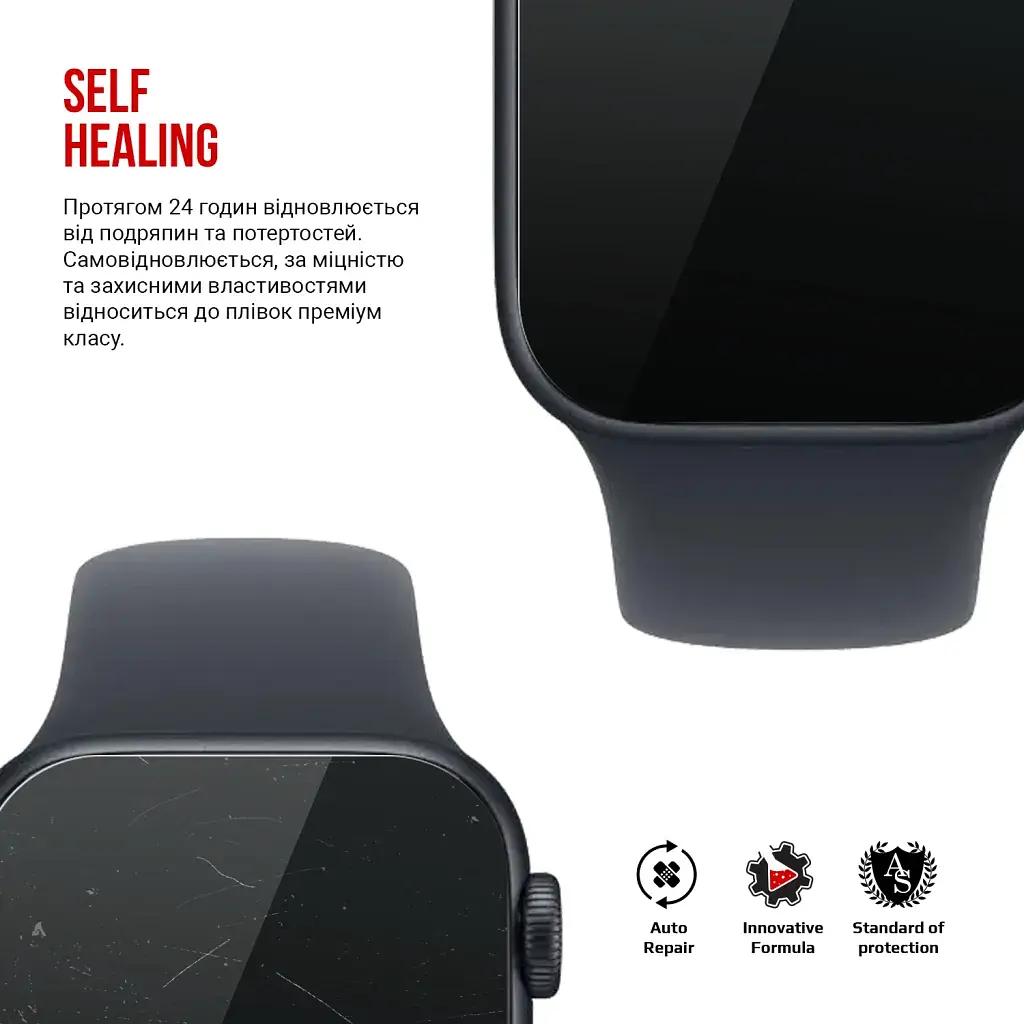 Плівка захисна Armorstandart hydrogel Apple Watch SE 3 2025 40mm 6 pcs (ARM88735) - фото 3