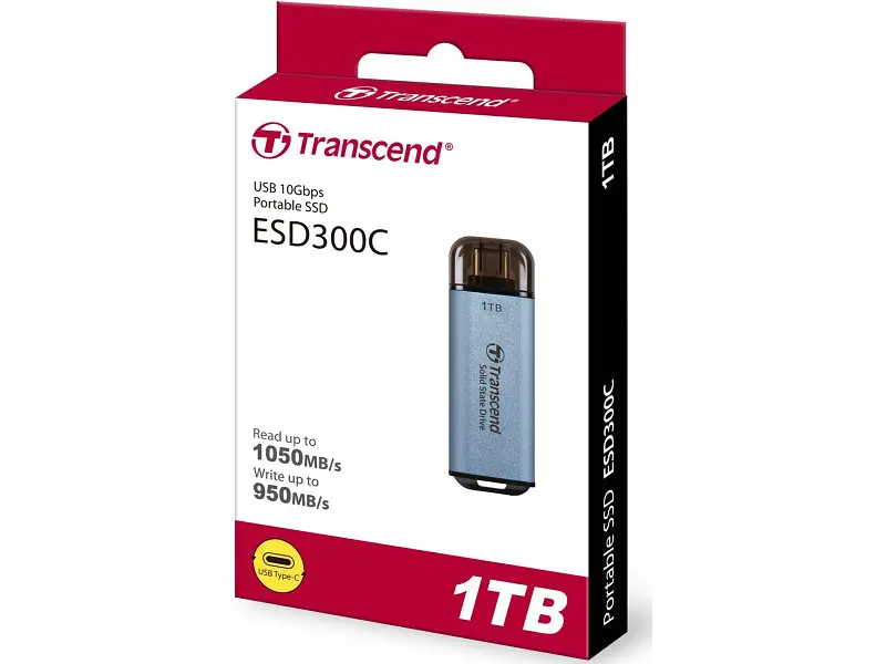SSD-накопичувач Transcend ESD300 1 TB Sky Blue (TS1TESD300C) - фото 7