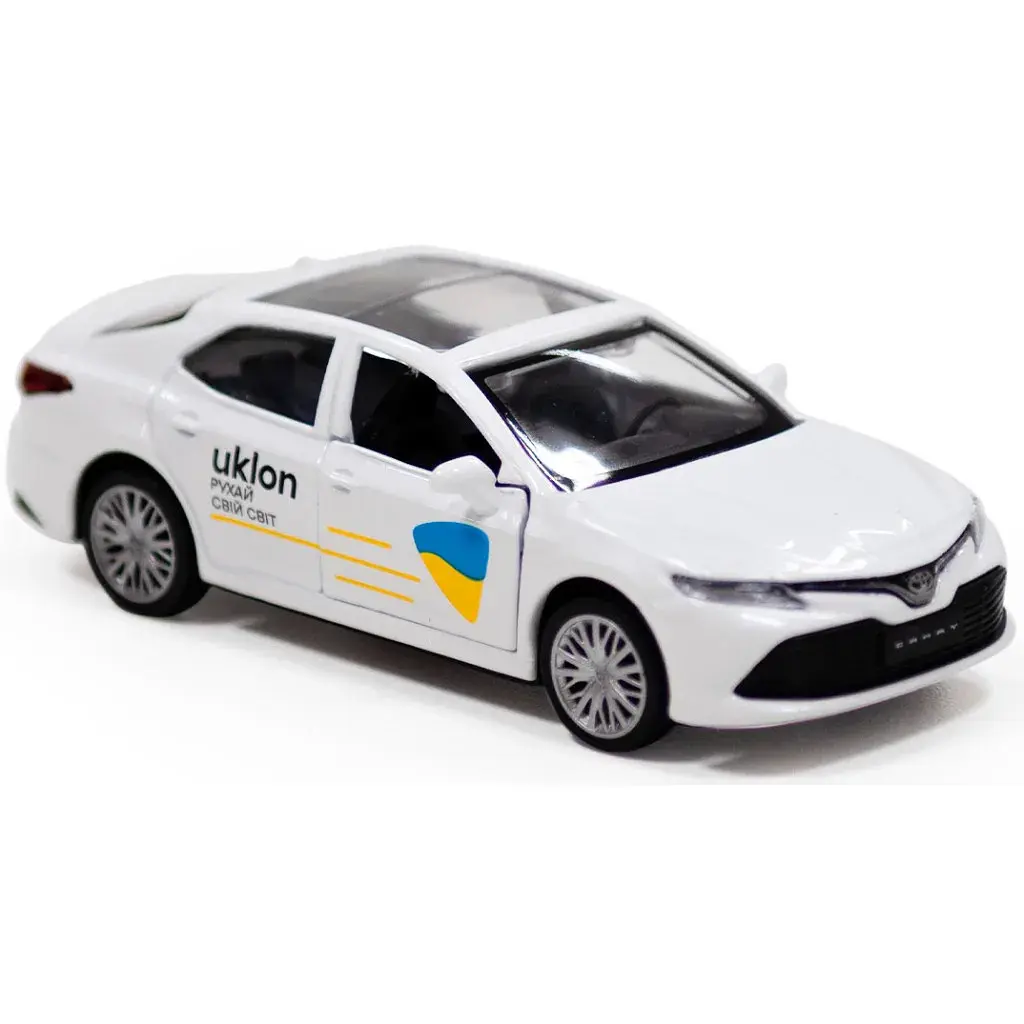 Машина TechnoDrive Toyota Camry Uklon (білий) (250291) - фото 6