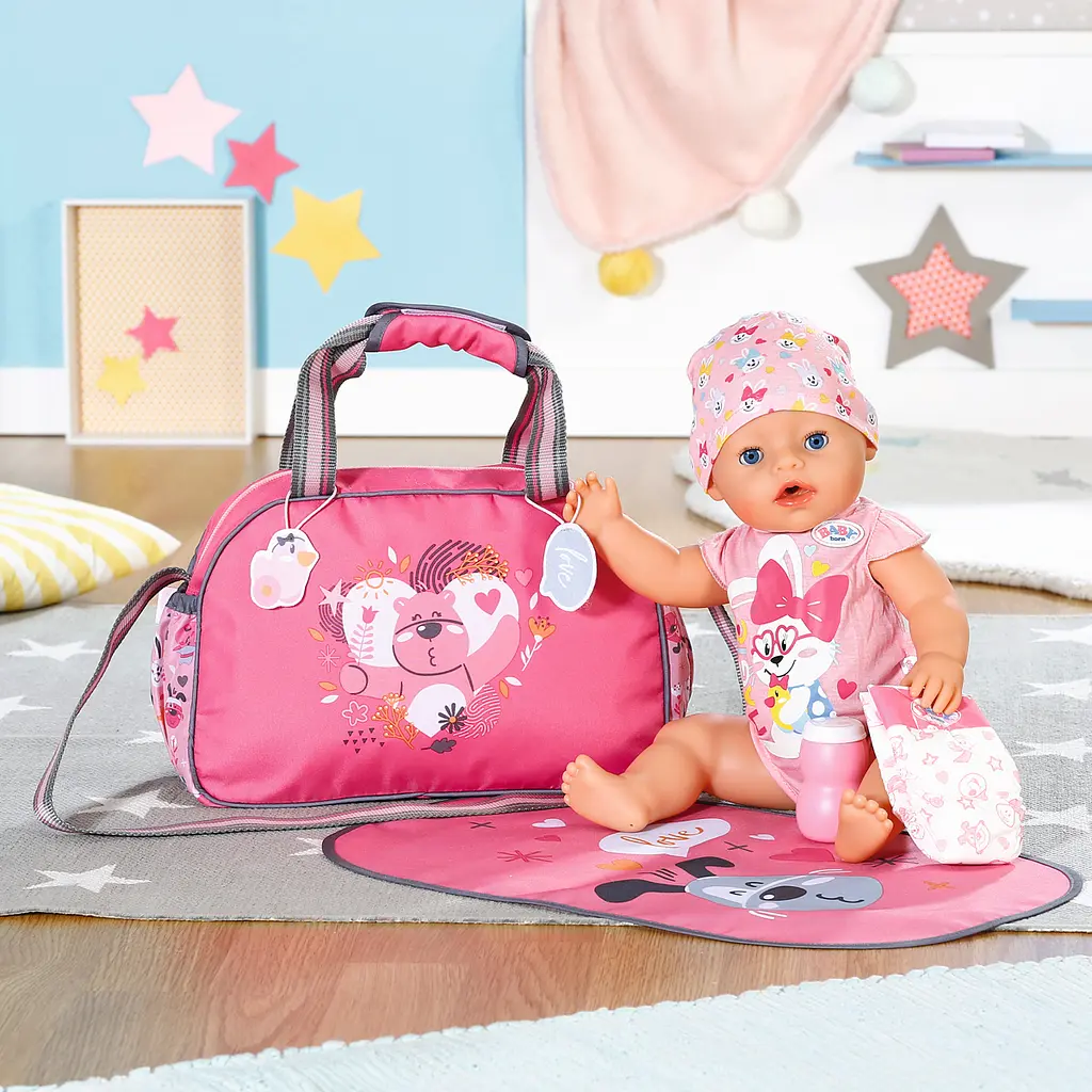 Сумка Baby Born Турбота про малюка для ляльки S2 з аксесуарами (832455) - фото 5
