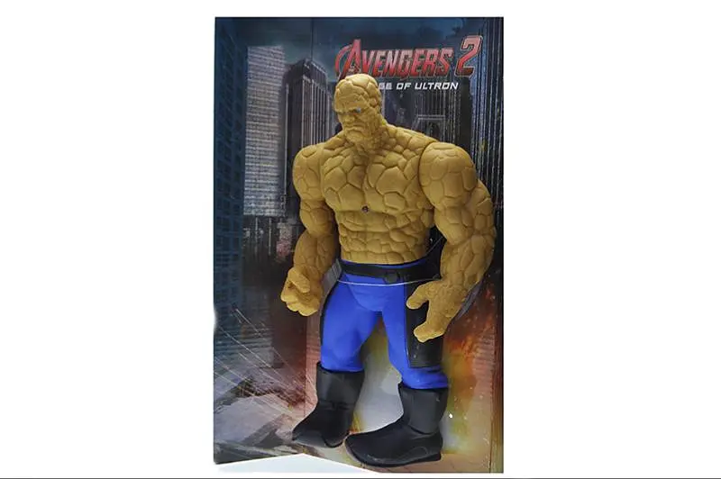 Ігрова фігурка супергерой Істота (The Thing) Marvel зі світлом у коробці L-99-5 р.19,5 x 9 x 39,5см. - фото 3