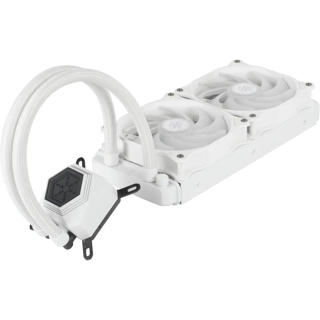 Система водяного охолодження Silverstone PF240 ARGB v2 White (SST-PF240W-ARGB-V2) [99706] - фото 2