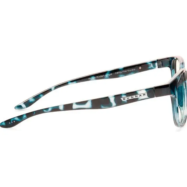 Комп'ютерні окуляри Gunnar Computer Eyewear Rush Kids Large Navy Tortoise Clear Natural [101491]  - фото 3
