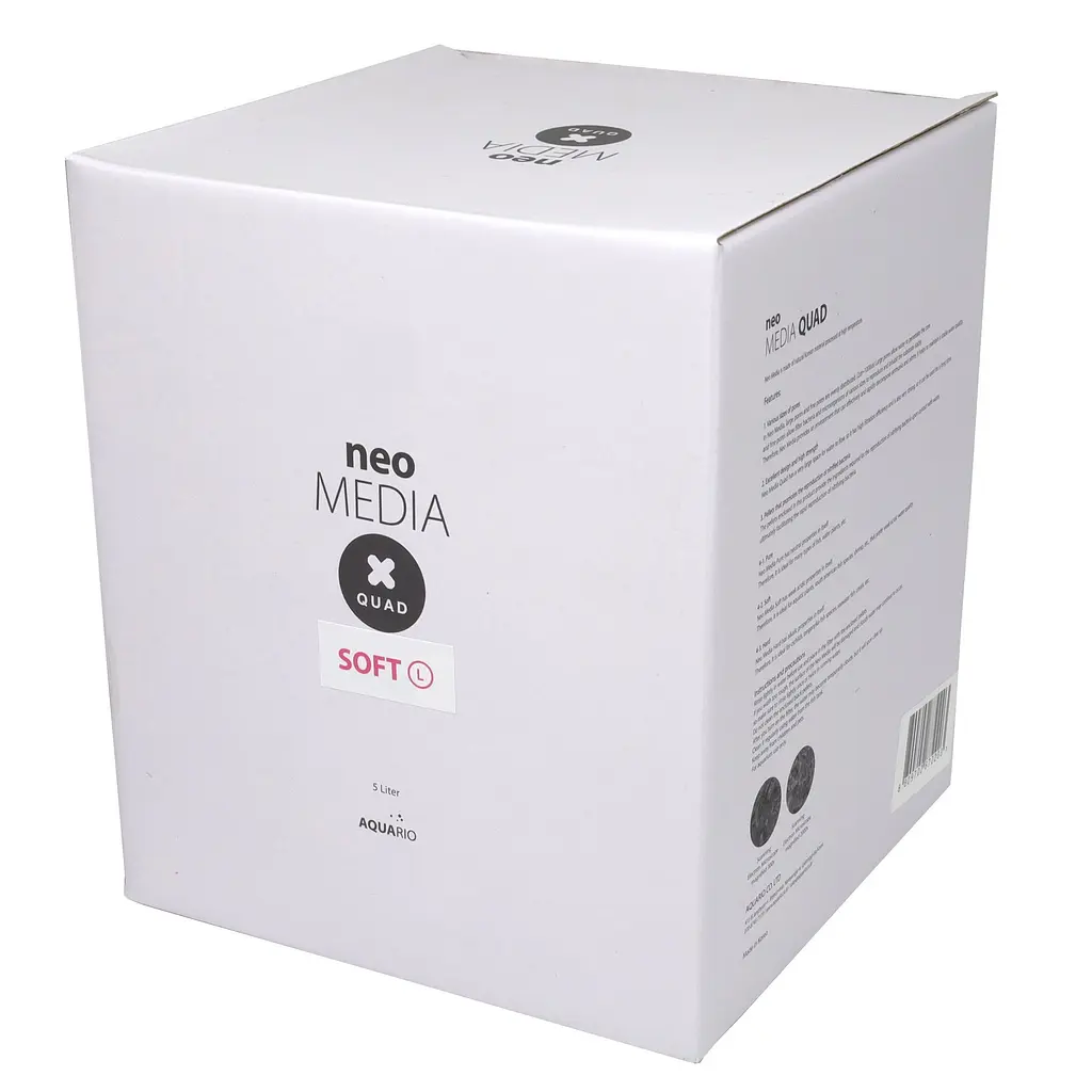 Наповнювач для біофільтрації зі зниженням pH Aquario Neo Media Soft L Premium Quad 5 л - фото 6