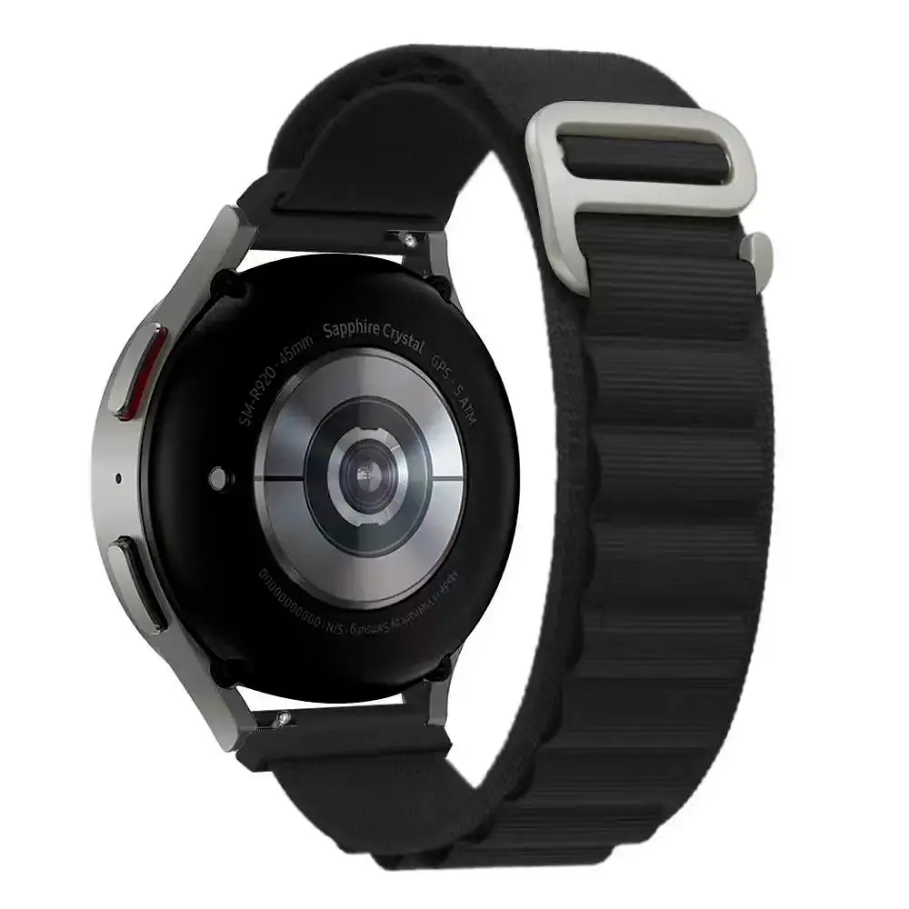 Универсальный ремешок для смарт-часов Alpine Loop Band 22mm Black [84261] - фото 2
