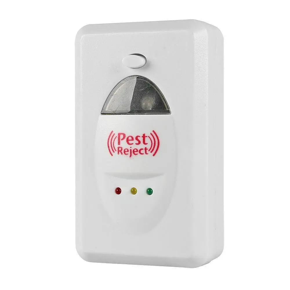 Ультразвуковий відлякувач Pest Reject набір 2 шт, електричний в розетку, для гризунів і комах - фото 4