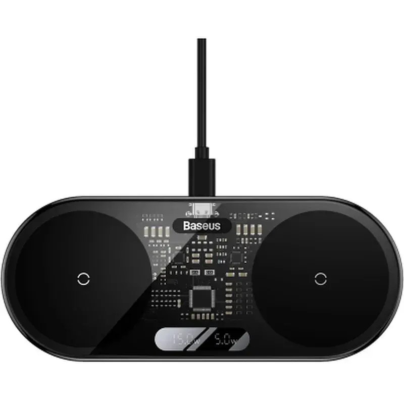 Зарядний пристрій Baseus 20W Digital LED Display (WXSX010101)