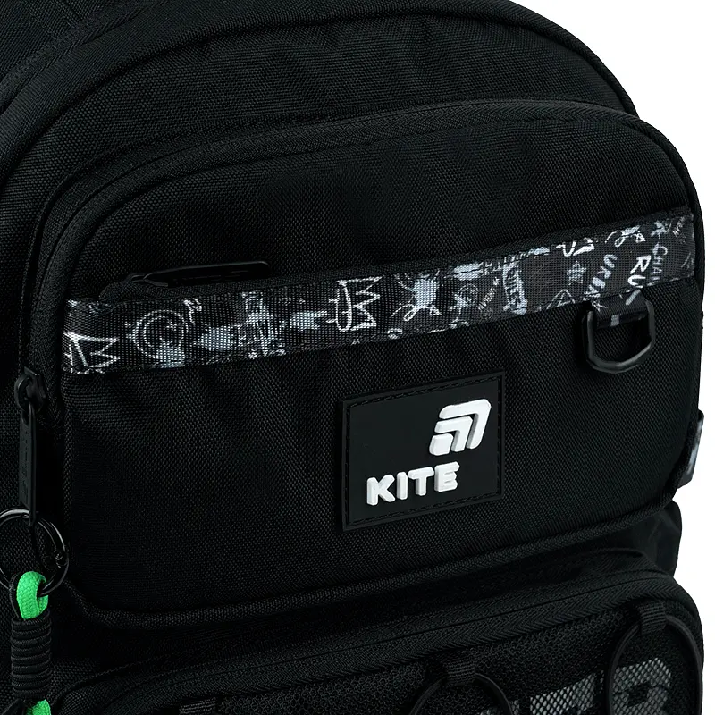 Рюкзак для початкової школи Kite Education 1022 Skater Чорний (K26-1022M-2) - фото 18