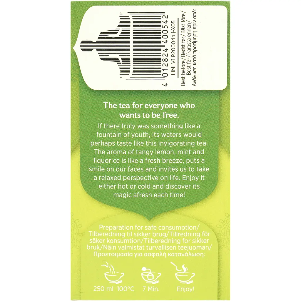 Чай трав’яний Yogi Tea Lime Mint з прянощами Лайм-М’ята органічний, 17 пакетиків - фото 4