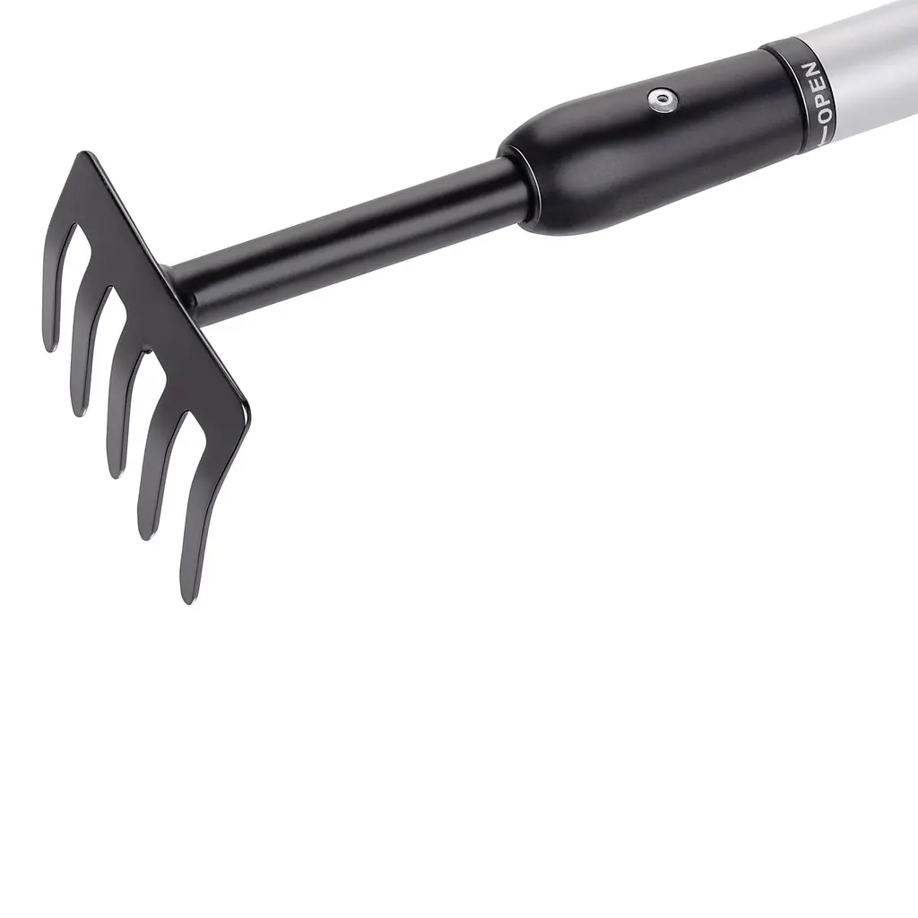 Грабли садовые Black+Decker телескопический 66-101 см - фото 3