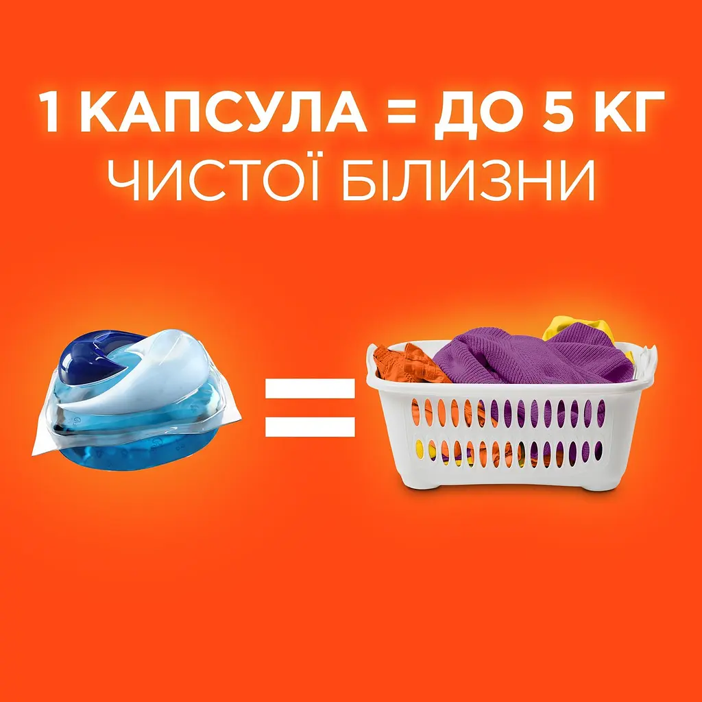 Капсулы для стирки Tide Все в 1 Color, для цветных тканей, 12 шт. - фото 3