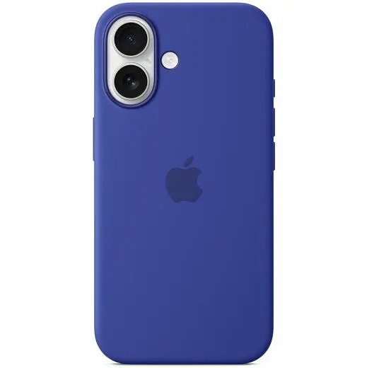 Силиконовый чехол CasePro Silicone Case with MagSafe Ultramarine для iPhone 16 - фото 2