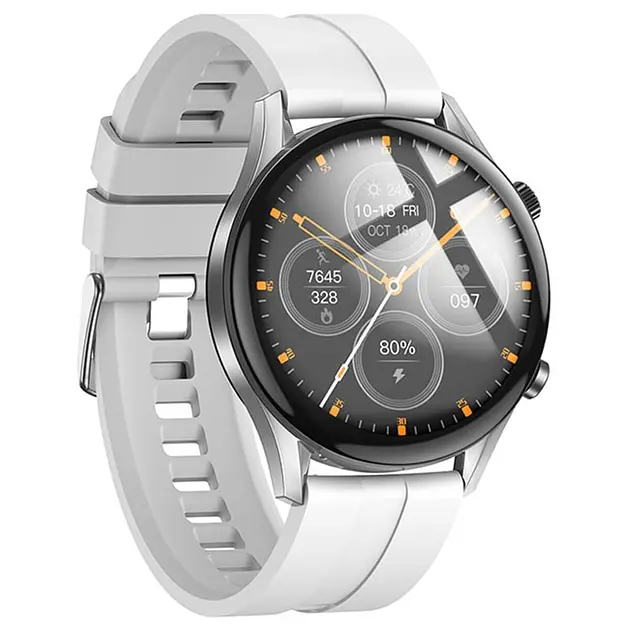 Смарт-годинник Hoco Y7 Pro Smart Sports Watch (call version) Grey - фото 3