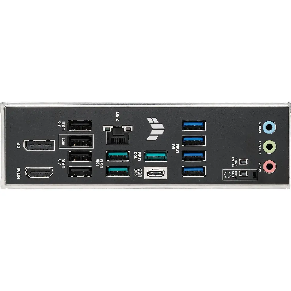 Материнська плата Asus TUF Gaming B850M-PLUS II sAM5 B850 4xDDR5 M.2 HDMI DP mATX - фото 6