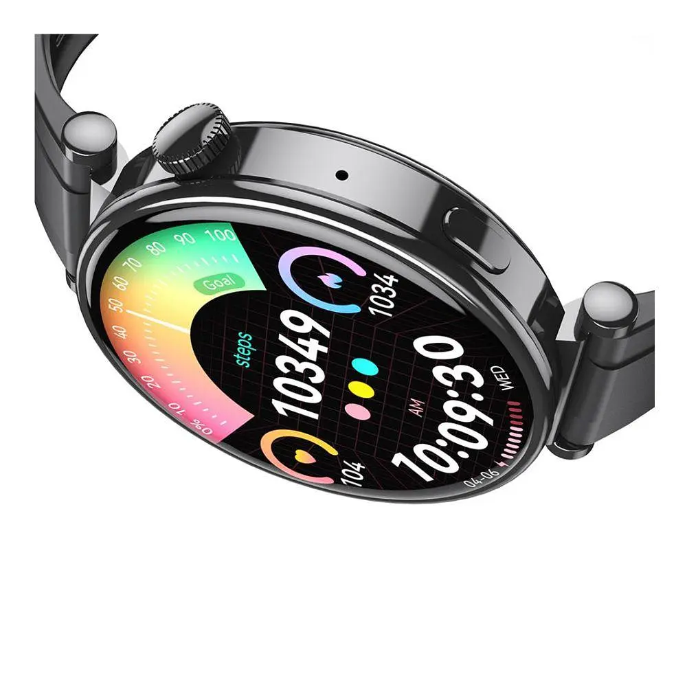 Смарт годинник XO GT4 mini AMOLED IP68/1.32 Bluetooth V5.3 200mAh Black - фото 2