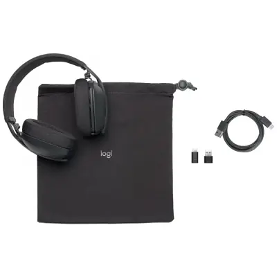 Навушники Logitech Zone Vibe for Business Wireless UC Graphite (981-001199) - фото 4