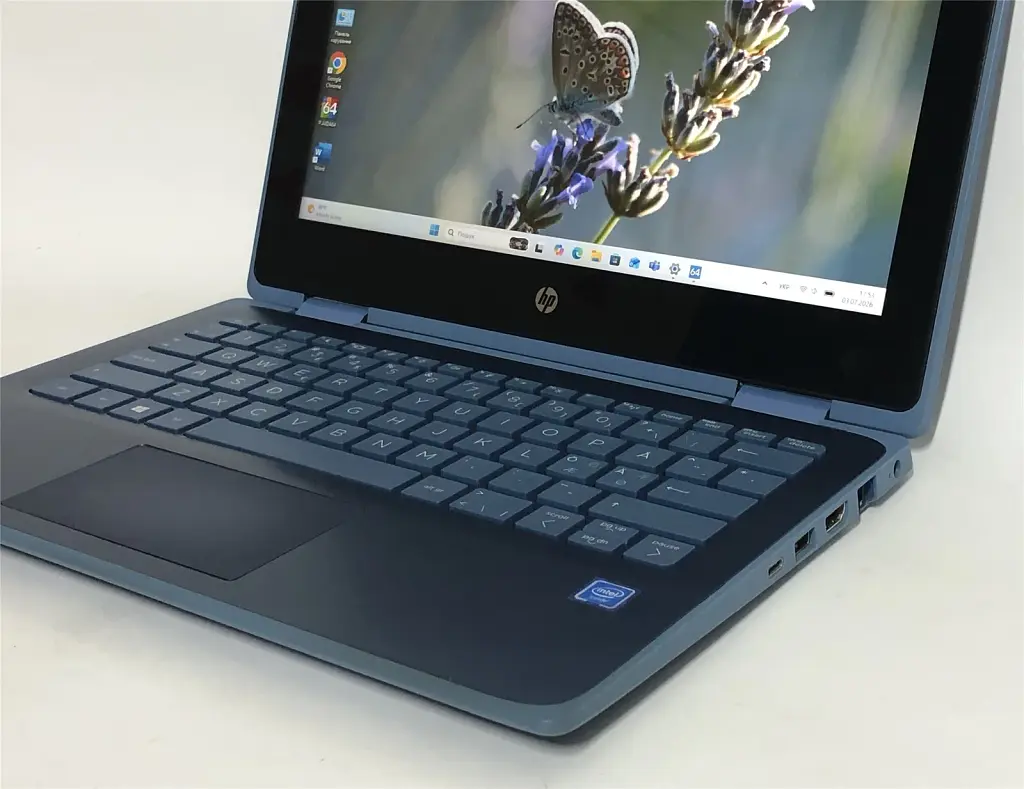 Ноутбук HP ProBook x360 11 G5 EE / 11.6" (1366x768) IPS Touch / Celeron N4120 / 4GB / 128GB SSD / Win11Pro - Б/в - фото 4