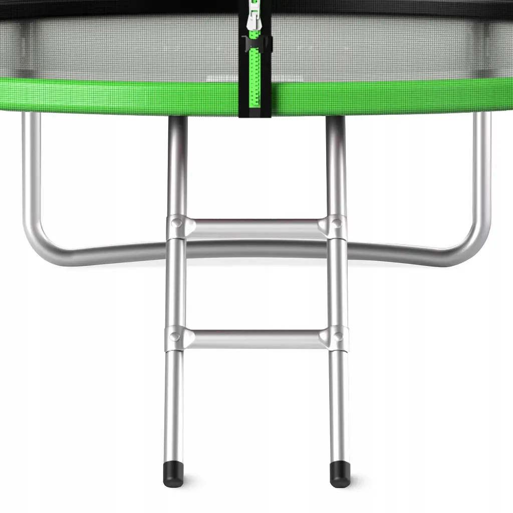 Батут із зовнішньою сіткою 4FIZJO Classic 10FT 312 см Black/Green (P-5907739314130) - фото 4