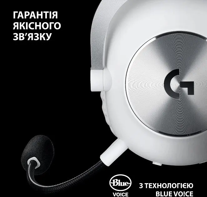 Навушники бездротові Logitech G Pro X 2 Lightspeed білі (981-001269) 981-001269 - фото 4