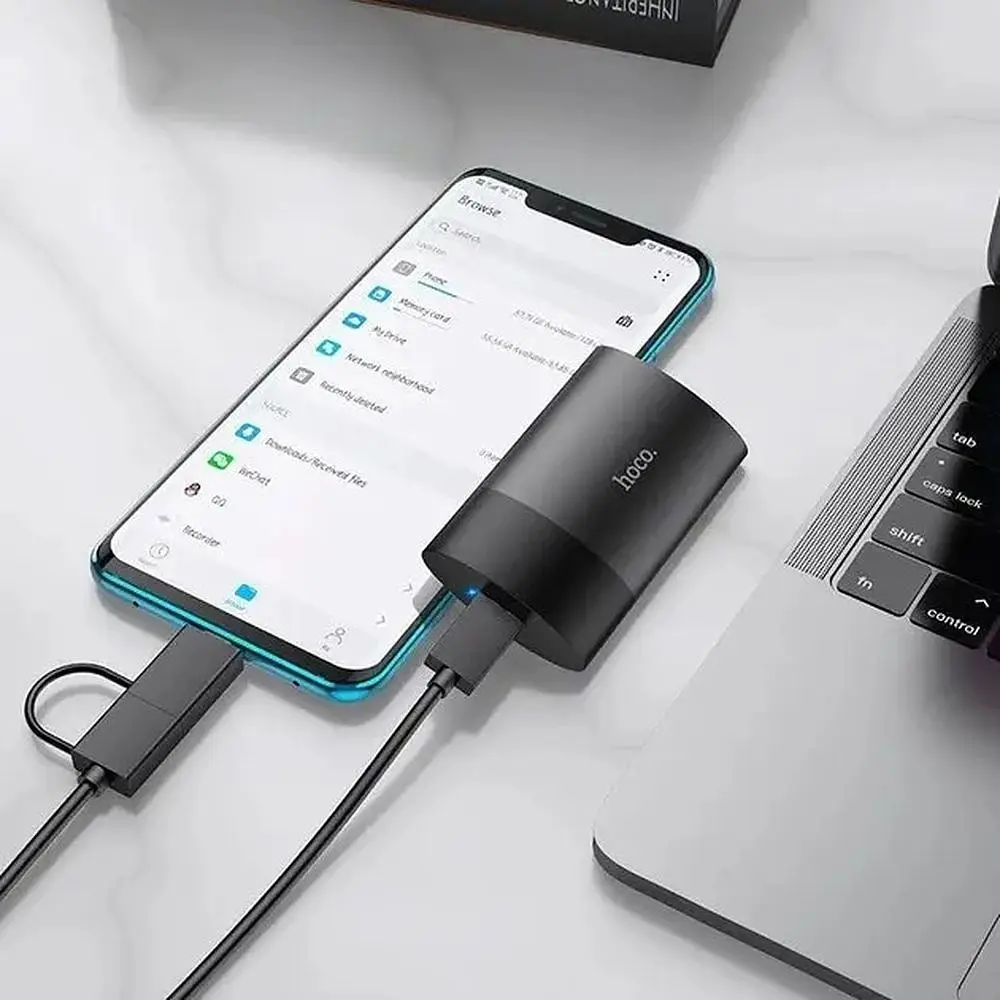 Внешний портативный накопитель Hoco UD12 PSSD Mobile SSD 1TB - фото 4