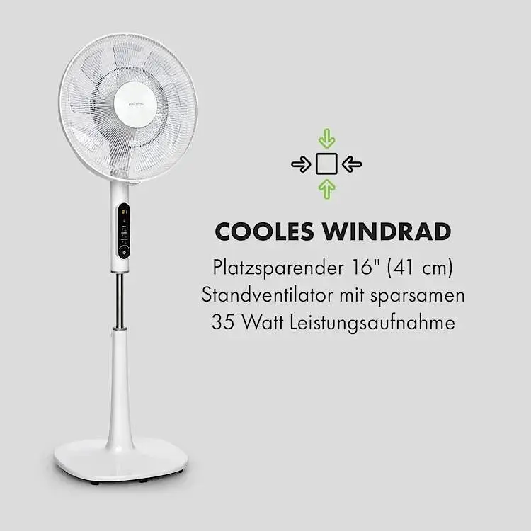 Мобильный вентилятор Klarstein Sommerwind с пультом (10034675) - фото 4