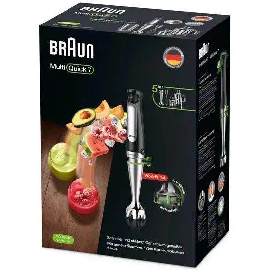 Блендер Braun MultiQuick 7 MQ 7045X (0X22111288) [64916] - фото 6