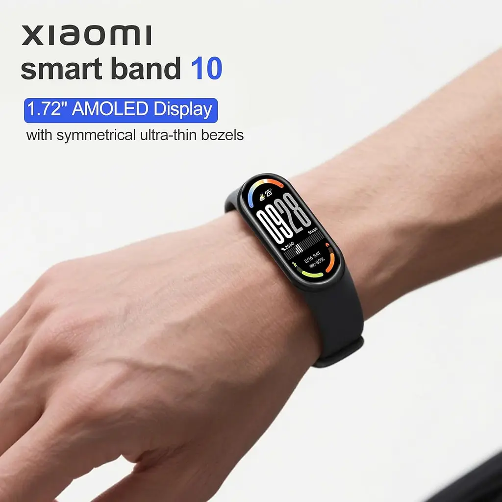 Фітнес-браслет Xiaomi Smart Band 10 Midnight Black (BHR07PYGL) - фото 6