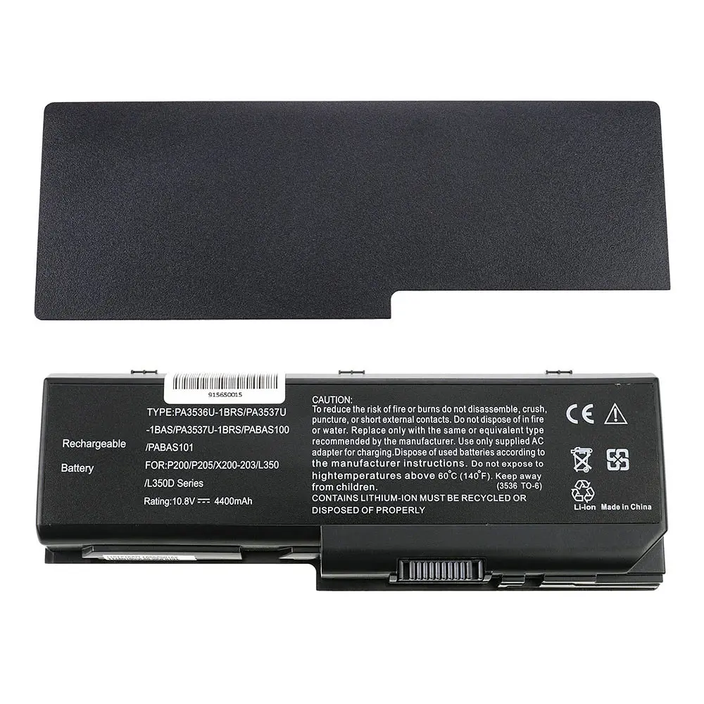 Аккумулятор для ноутбука Toshiba PA3536 (Equium P200 Series Satellite: L350 Series L355 Series L355D Series P200 Series) 10.8V - фото 2