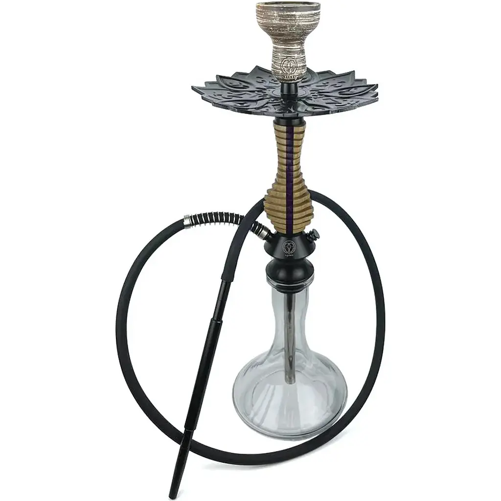 Кальян KARMA HOOKAH 3.0 Mini Line Violet (Craft Clear) - фото 2